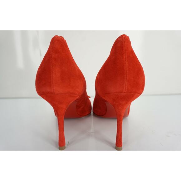 Christian Louboutin Scalopump Scalloped Trim Shoes SZ 37 Lace Tie New $845 - Picture 3 of 10